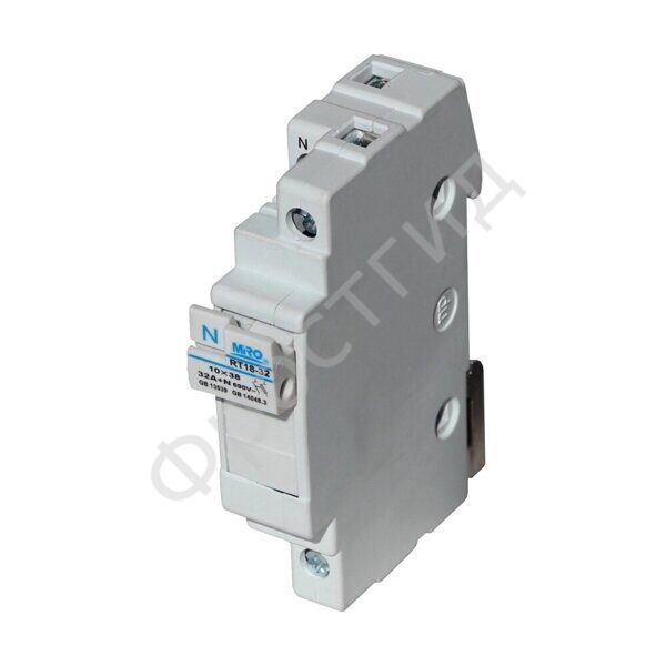 Держатель предохранителя Hager 32А 10*38 500v